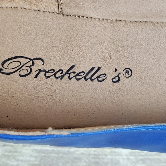 ☆Breckelle's Flat Chance Blue Pointed Flats - Picture 4 of 7